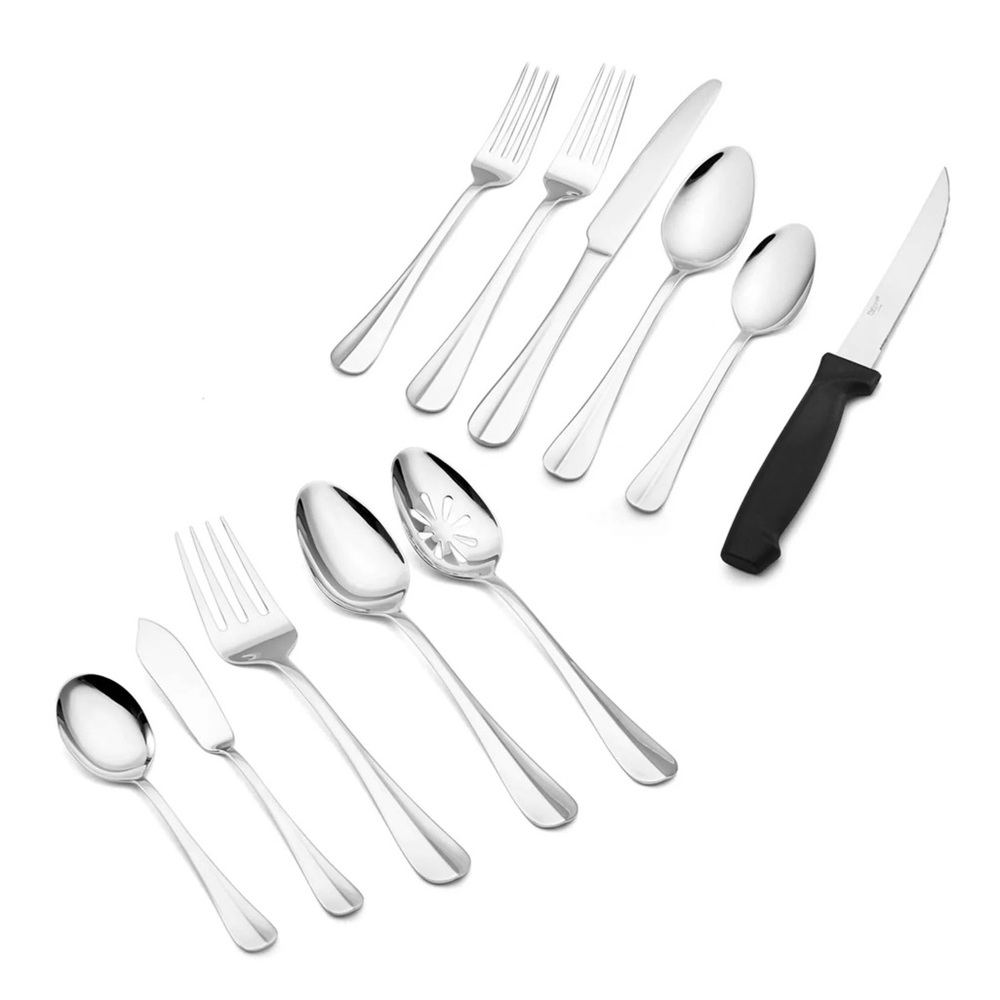 INTERNATIONAL Simplicity 53 piece set, silver - Picture 9 of 11